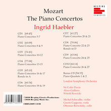 将图片加载到图库查看器，Ingrid Haebler plays Mozart Piano Concertos (海布勒演奏莫札特鋼琴協奏曲）
